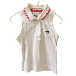 Lacoste Girls sleeveless top